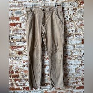 Carhartt Men's Khaki Work Pants